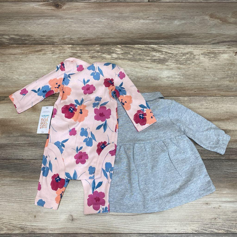 NEW Just One You 3pc Floral Bodysuit Set sz 3m - Me 'n Mommy To Be