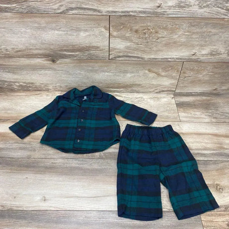 BabyGap 2Pc Plaid Pajama Set sz 6-12m - Me 'n Mommy To Be