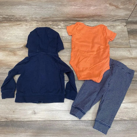 Carter's 3pc Full Zip Hoodie Set sz 9m - Me 'n Mommy To Be