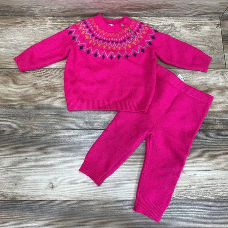 Cat & Jack Fair Isle Sweater & Pants Set sz 6-9m - Me 'n Mommy To Be