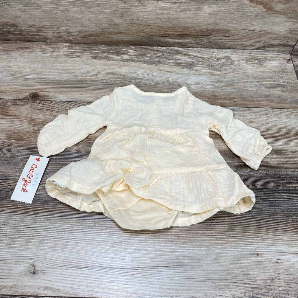 NEW Cat & Jack 2pc Henley Muslin Dress & Bloomers sz 3-6m - Me 'n Mommy To Be