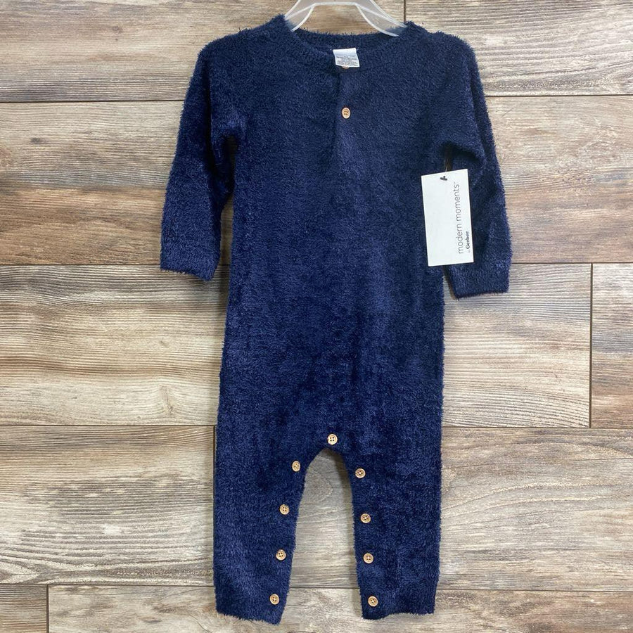 NEW Modern Moments Henley Cozy Coverall sz 12m - Me 'n Mommy To Be
