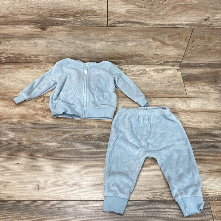 Carter's 2pc Terry Hoodie & Pants sz 9m - Me 'n Mommy To Be