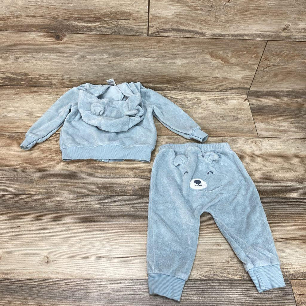 Carter's 2pc Terry Hoodie & Pants sz 9m - Me 'n Mommy To Be