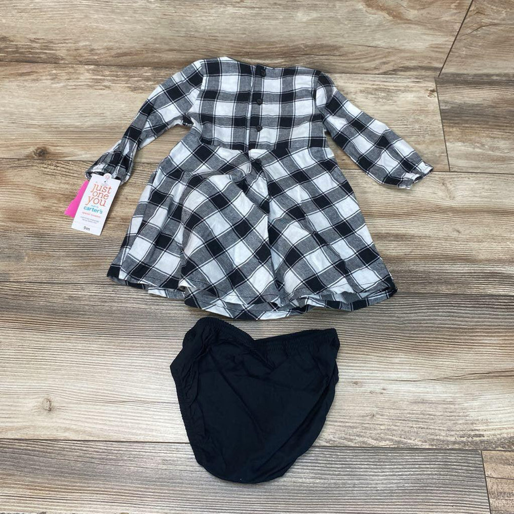 Just One You NEW 2pc Plaid Dress With Bows sz 9m - Me 'n Mommy To Be
