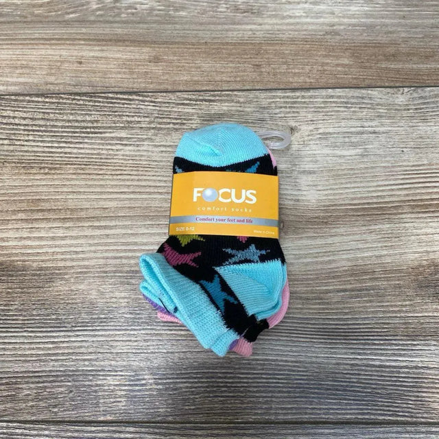 NEW Focus 3Pk Solid Socks sz 0-12m - Me 'n Mommy To Be