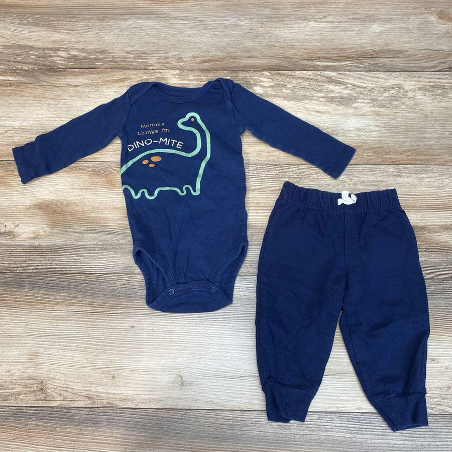 Carter's 2pc Dino-Mite Bodysuit & Pants sz 9m - Me 'n Mommy To Be