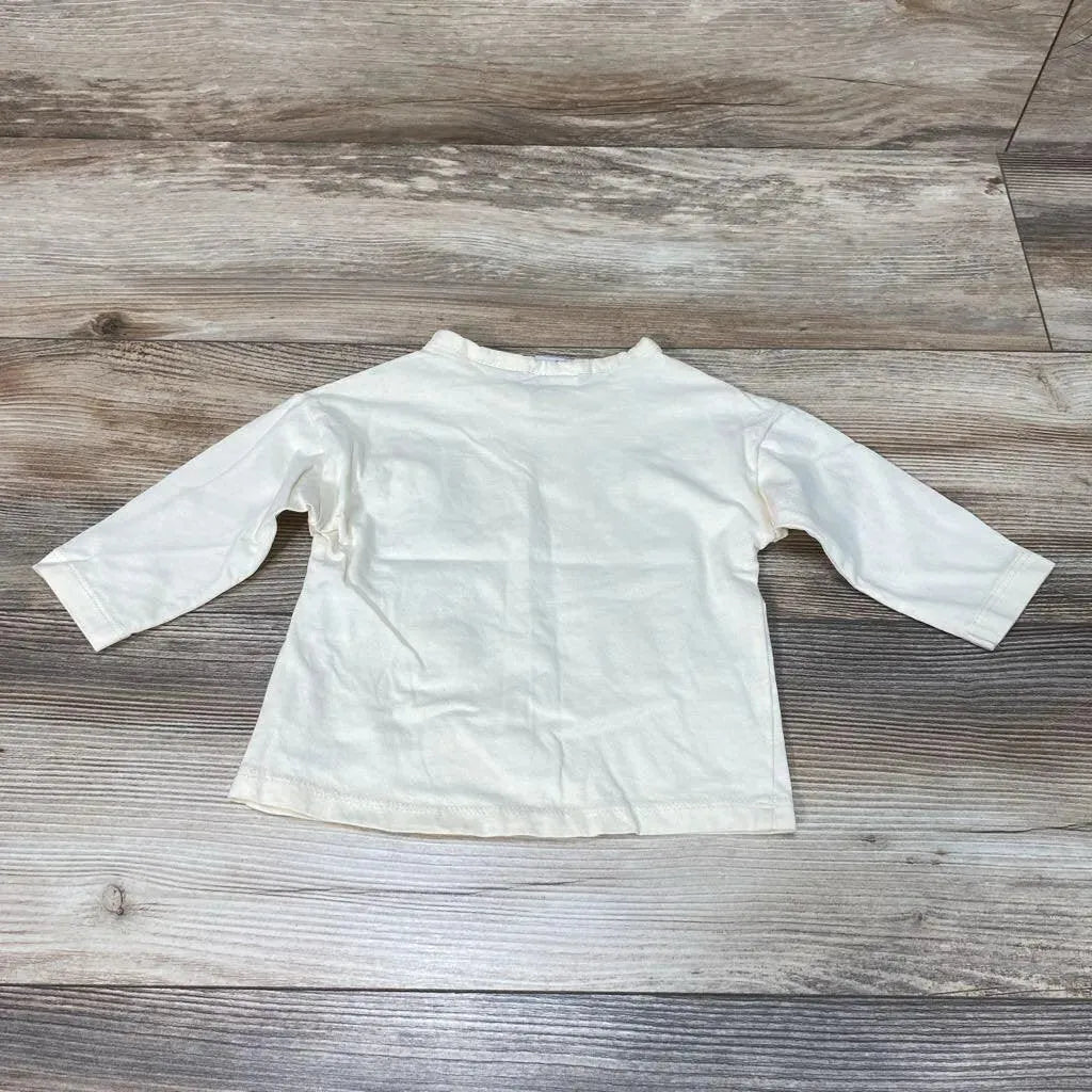 Zara Positive and Happy Shirt sz 3-6m - Me 'n Mommy To Be