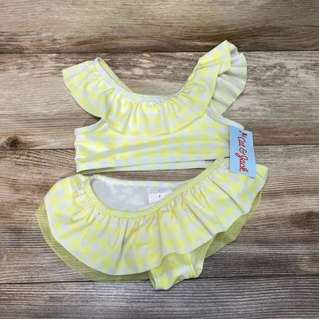 NEW Cat & Jack 2pc Gingham Bikini Set sz 4T - Me 'n Mommy To Be