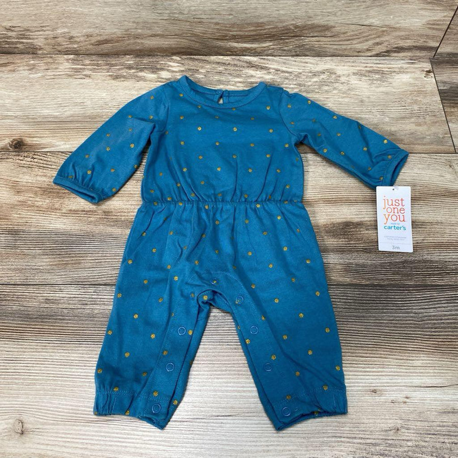 NEW Just One You Polka Dot Coverall sz 3M - Me 'n Mommy To Be