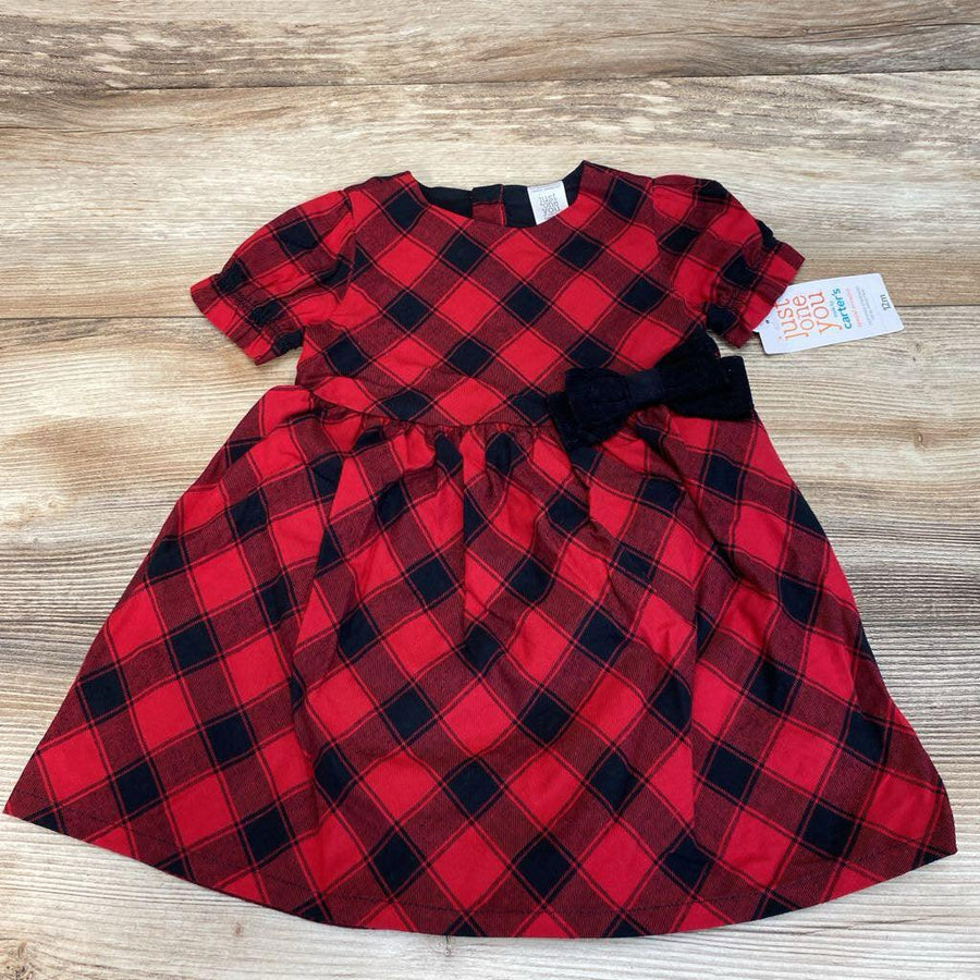 Just One You NEW 2pc Buffalo Dress sz 12m - Me 'n Mommy To Be