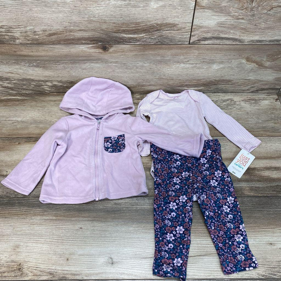 NEW Just One You 3pc Fleece Hoodie Set sz 6m - Me 'n Mommy To Be