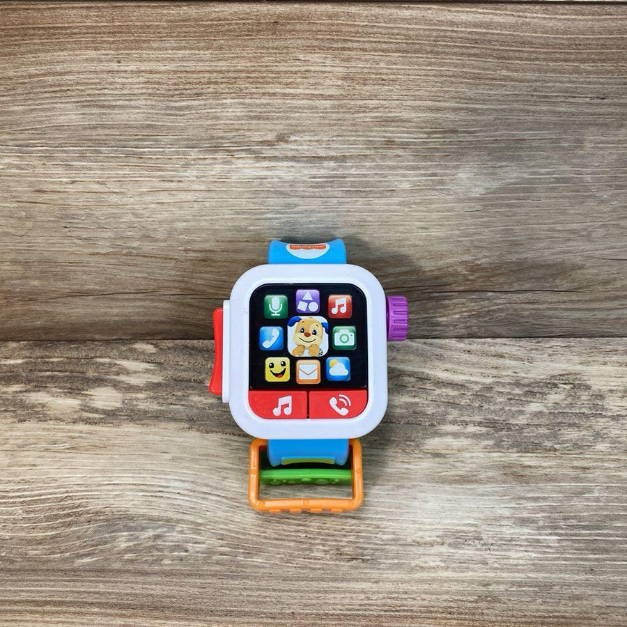Fisher Price Laugh 'N Learn Blue Smartwatch - Me 'n Mommy To Be