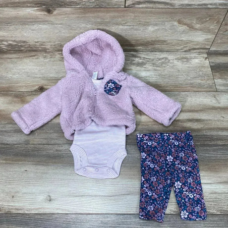 NEW Just One You 3pc Fleece Hoodie Set sz NB - Me 'n Mommy To Be