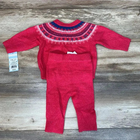 NEW Cat & Jack 2pc Fair Isle Sweater Outfit sz 0-3m - Me 'n Mommy To Be