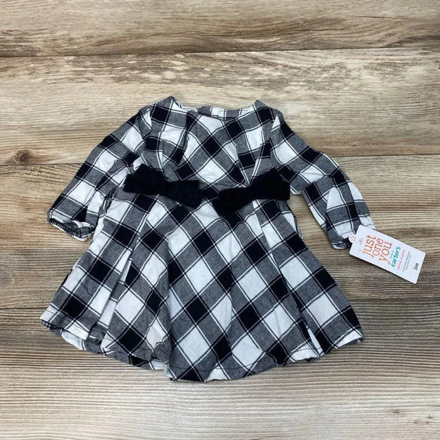 Just One You NEW 2pc Plaid Dress With Bows sz 3m - Me 'n Mommy To Be