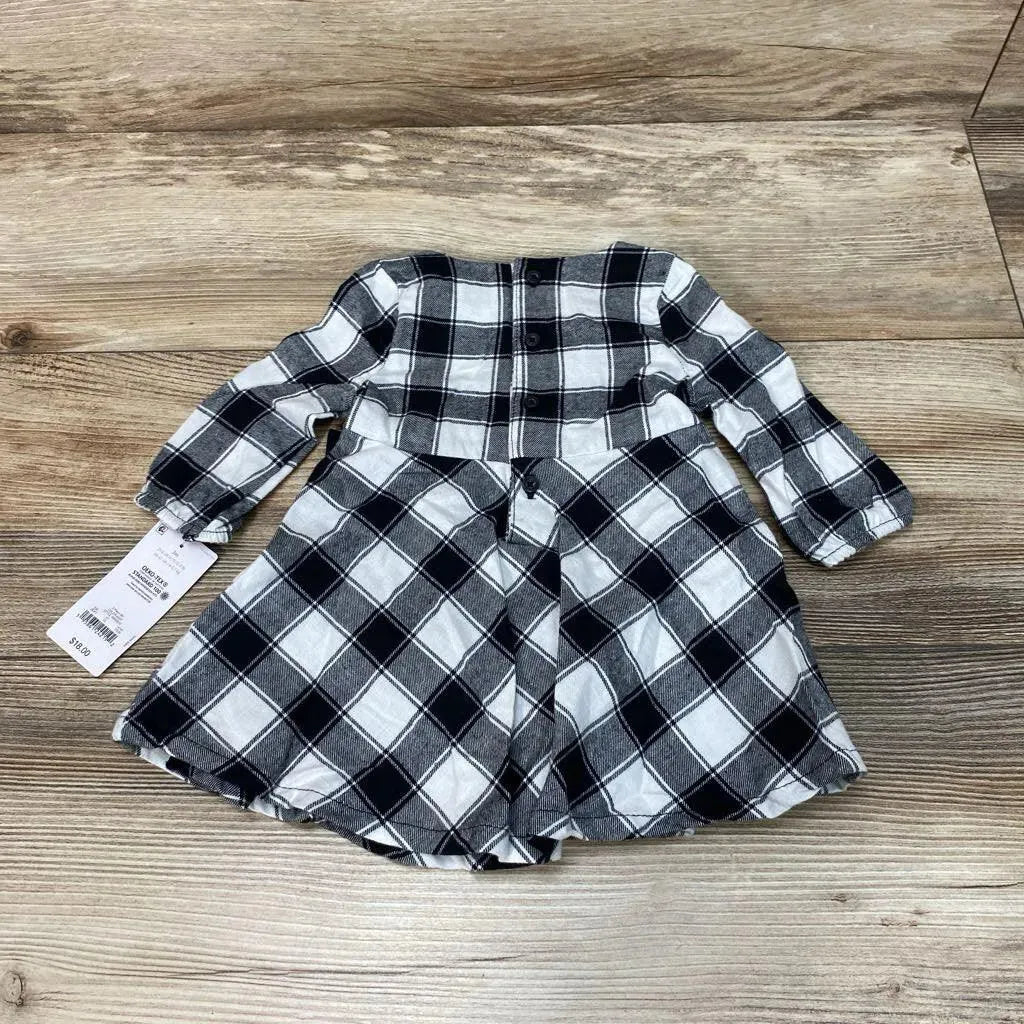 Just One You NEW 2pc Plaid Dress With Bows sz 3m - Me 'n Mommy To Be