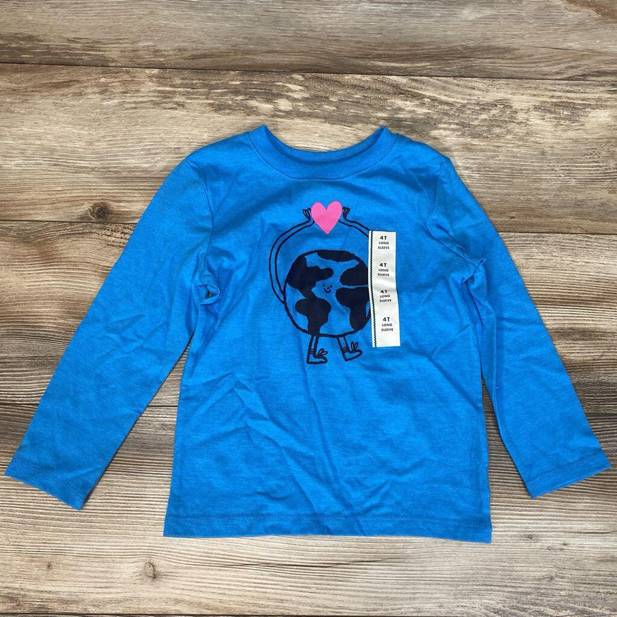 NEW Cat & Jack Earth Shirt sz 4T - Me 'n Mommy To Be