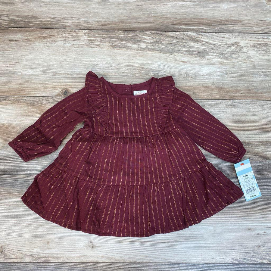 NEW Cat & Jack Ruffle Dress & Bloomers sz 6-9m - Me 'n Mommy To Be