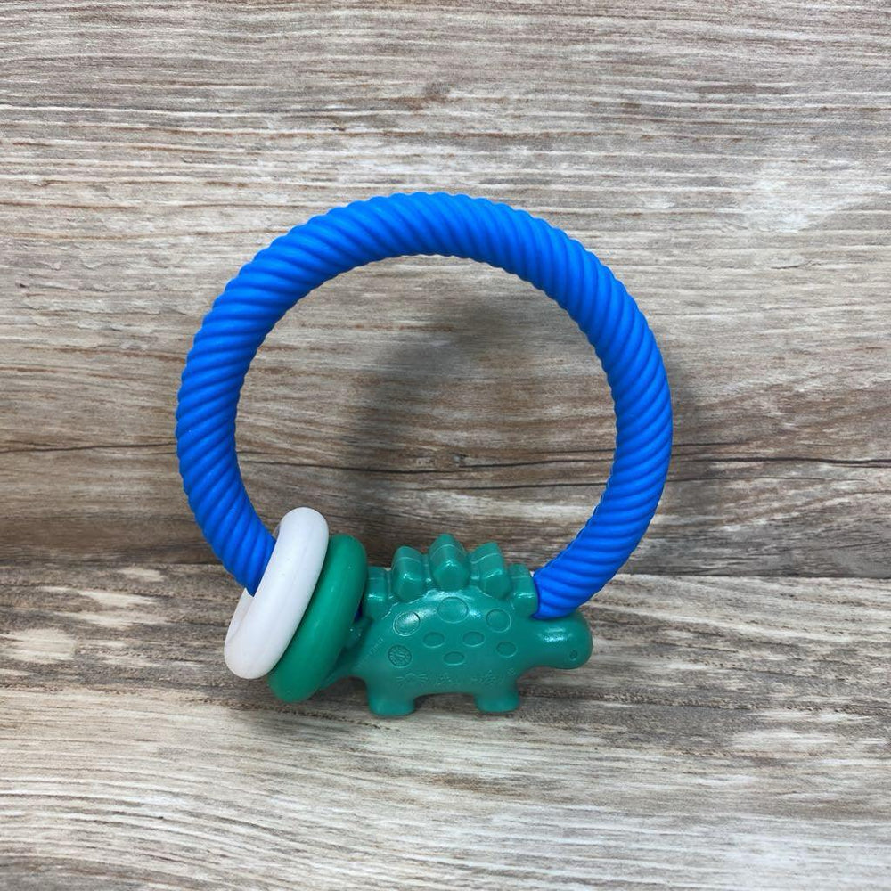 Itzy Ritzy Dino Ring Rattle & Teether - Me 'n Mommy To Be