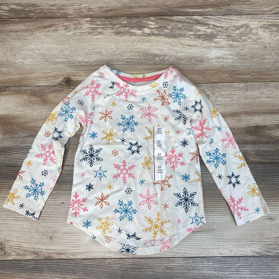 NEW Cat & Jack Snowflake Shirt sz 3T - Me 'n Mommy To Be