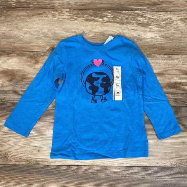 NEW Cat & Jack Earth Shirt sz 3T - Me 'n Mommy To Be