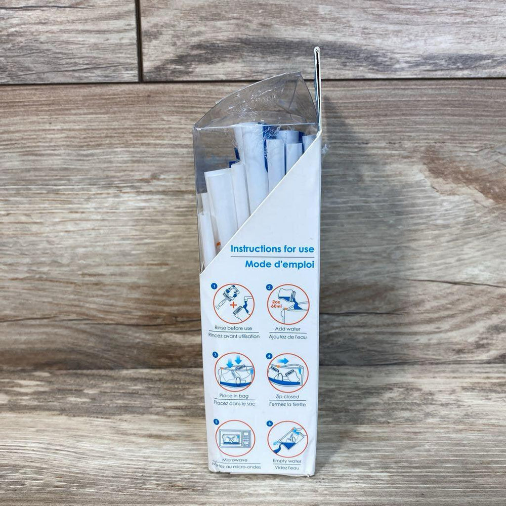 NEW Munchkin Latch 6Pk Microwave Sterilizer Bags - Me 'n Mommy To Be