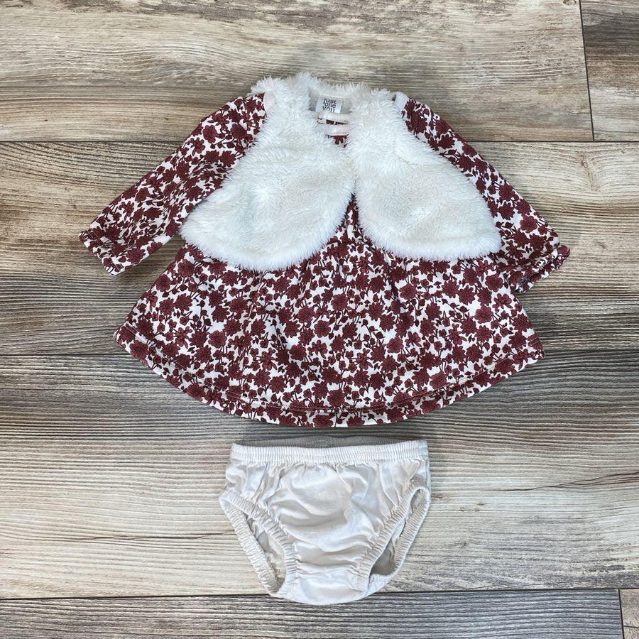 Just One You 3pc Floral Dress Set sz NB - Me 'n Mommy To Be