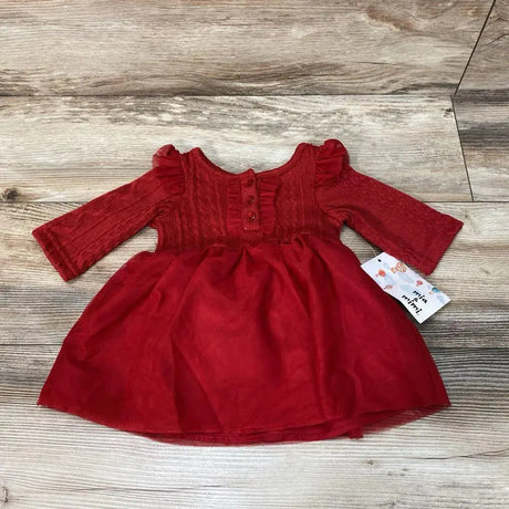 NEW Mia & Mimi 2pc Ruffle Dress & Bloomers sz 6-9m - Me 'n Mommy To Be