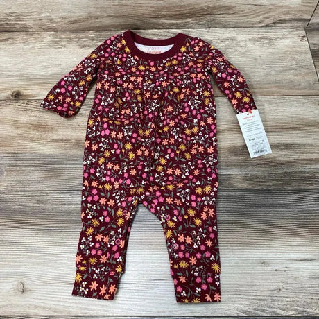 NEW Cat & Jack Floral Coverall sz 0-3m - Me 'n Mommy To Be