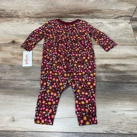 NEW Cat & Jack Floral Coverall sz 0-3m - Me 'n Mommy To Be