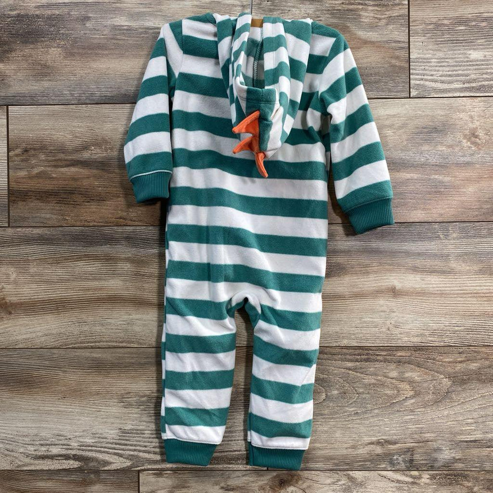 Carter's Hooded Striped Fleece Coverall sz 18m - Me 'n Mommy To Be