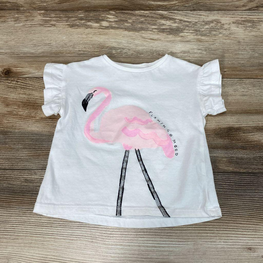 Zara Flamingo Mood Shirt sz 9-12m - Me 'n Mommy To Be