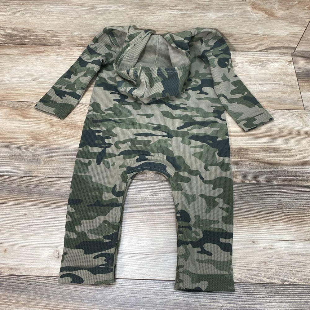 Mudpie Hooded Camo Coverall sz 12-18m - Me 'n Mommy To Be