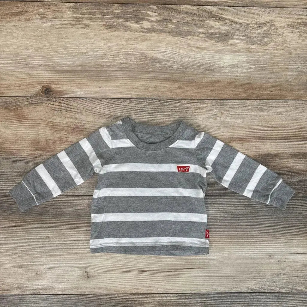 Levi's Striped Shirt sz 3m - Me 'n Mommy To Be