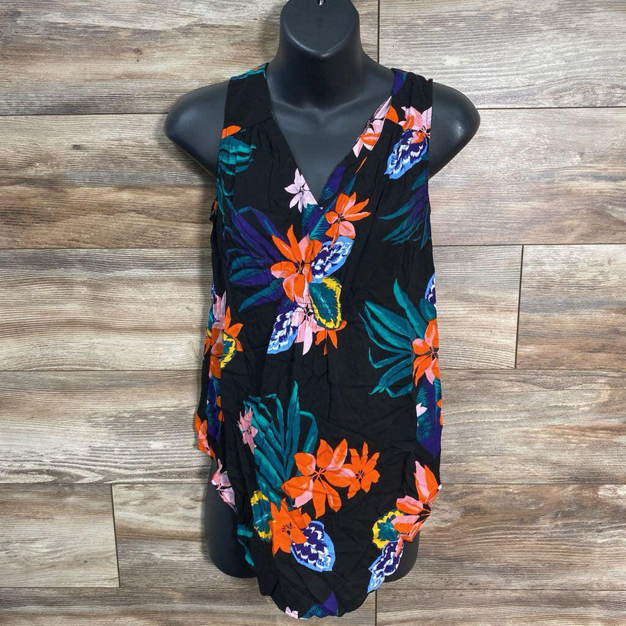Old Navy Maternity Floral Tank Top sz Small - Me 'n Mommy To Be