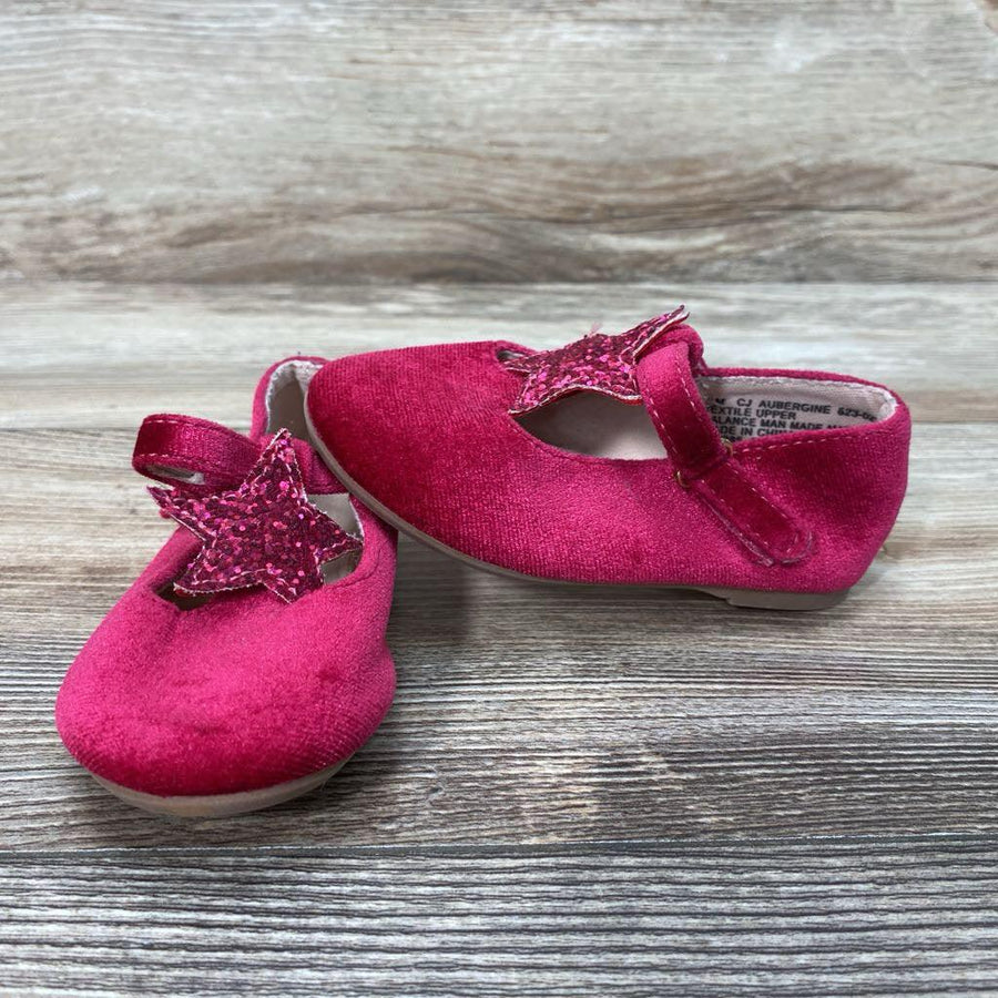 Christie & Jill Velvet Mary Jane Shoes sz 5c - Me 'n Mommy To Be