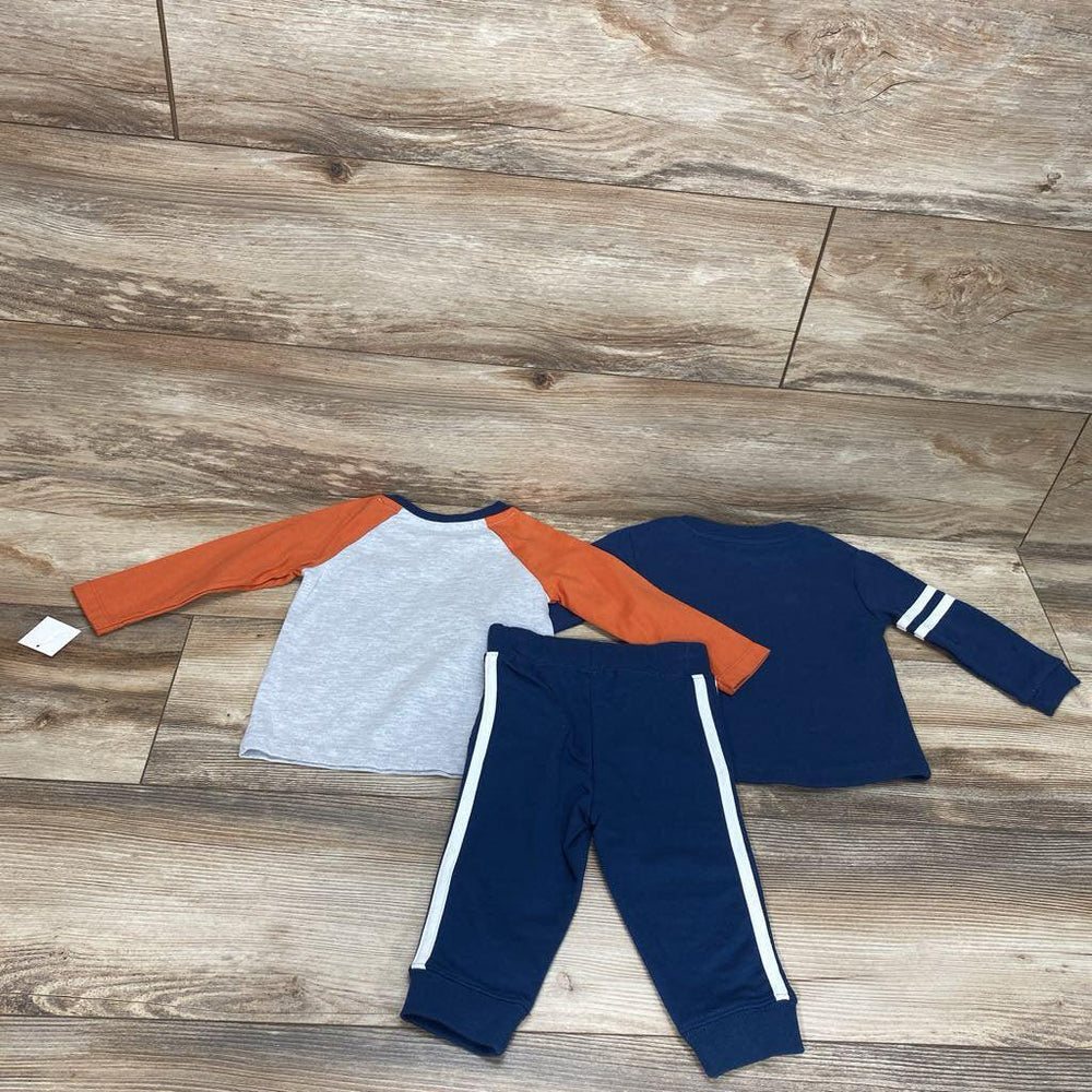 NEW Little Me 3pc Game Day Shirt Set sz 12m - Me 'n Mommy To Be