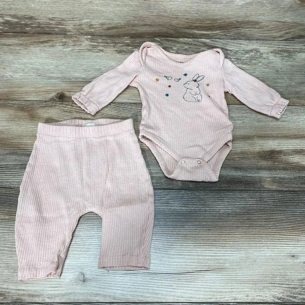 DeFacto 2pc Bodysuit & Pants sz 1-3m - Me 'n Mommy To Be