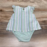 Just One You Striped Bodysuit Dress sz 6m - Me 'n Mommy To Be