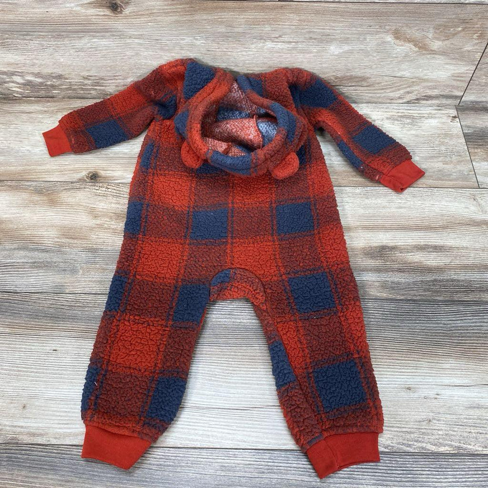 Carter's Hooded Sherpa Coverall sz 18M - Me 'n Mommy To Be