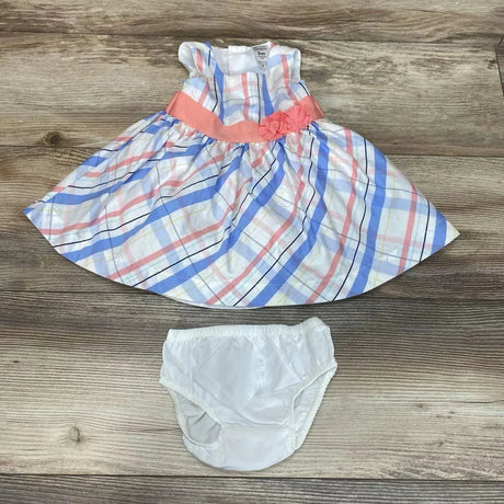 Carter's 2pc Plaid Dress & Bloomers sz 3m - Me 'n Mommy To Be