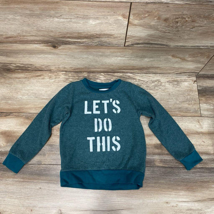 Sol Angeles Let's Do This Pullover sz 4T - Me 'n Mommy To Be