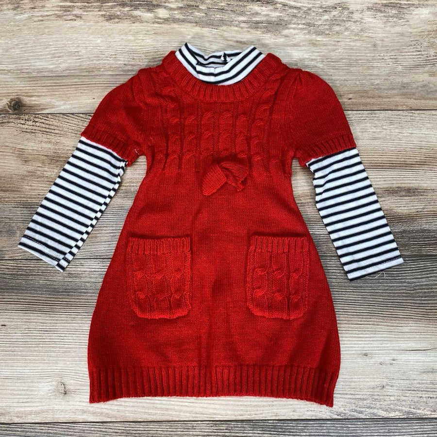 Young Hearts Sweater Dress sz 18m - Me 'n Mommy To Be