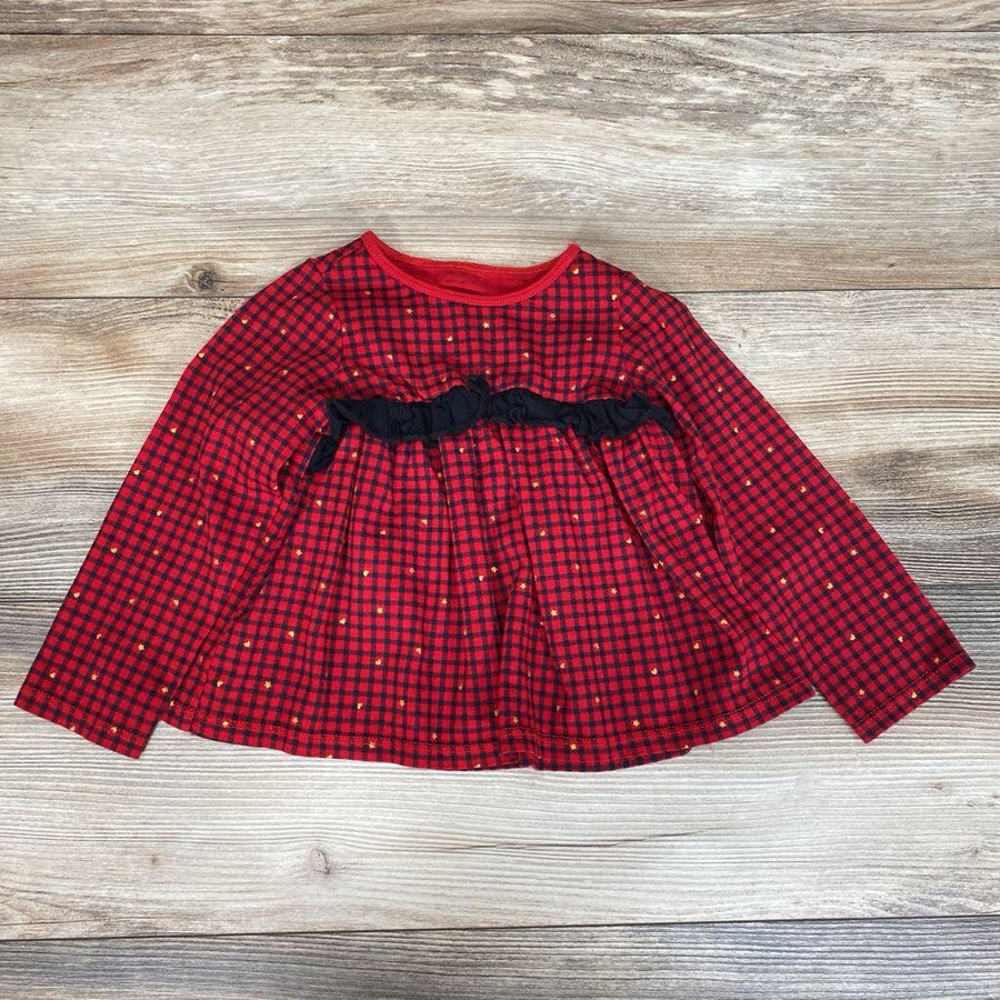 First Impressions Plaid Top sz 24m - Me 'n Mommy To Be