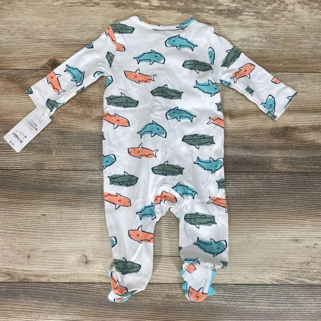 NEW Just One You Sharks Sleeper sz 3m - Me 'n Mommy To Be