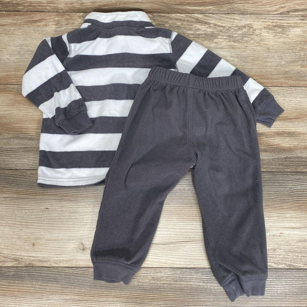Carter's 2pc Fleece Striped Pullover & Pants sz 24m - Me 'n Mommy To Be