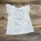 NEW Okie Dokie Eyelet Ruffle Shirt sz 12m - Me 'n Mommy To Be