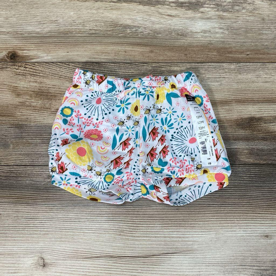 NEW Okie Dokie Floral Bubble Shorts sz 12m - Me 'n Mommy To Be