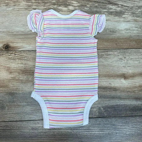 NEW Okie Dokie Flutter Sleeve Ribbed Bodysuit sz NB - Me 'n Mommy To Be